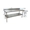 Bk Resources Work Table Stainless Steel With Undershelf, 5" Backsplash 72"Wx24"D VTTR5-7224 - alternate 6